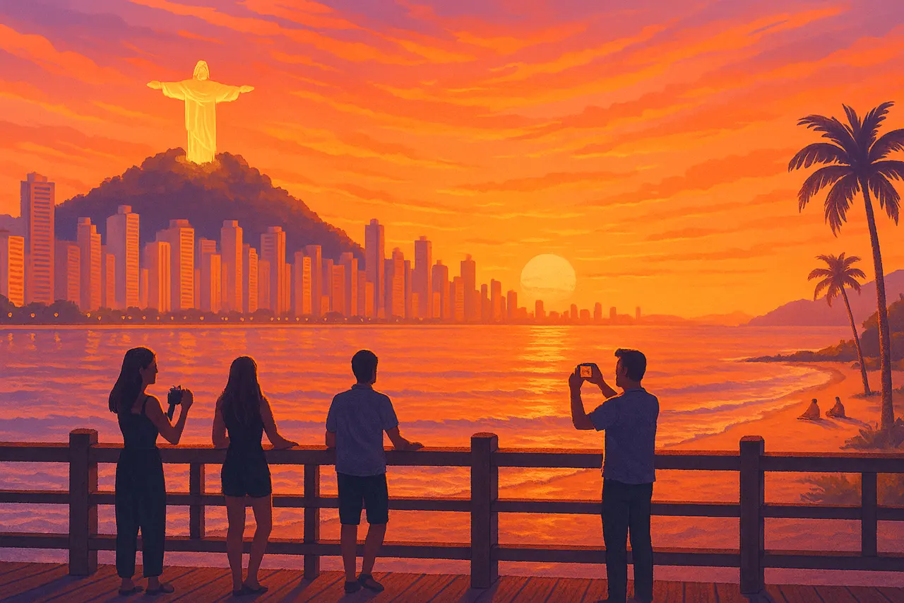 Os Melhores Pontos para Apreciar o Pôr do Sol em Balneário Camboriú: Um Guia Completo