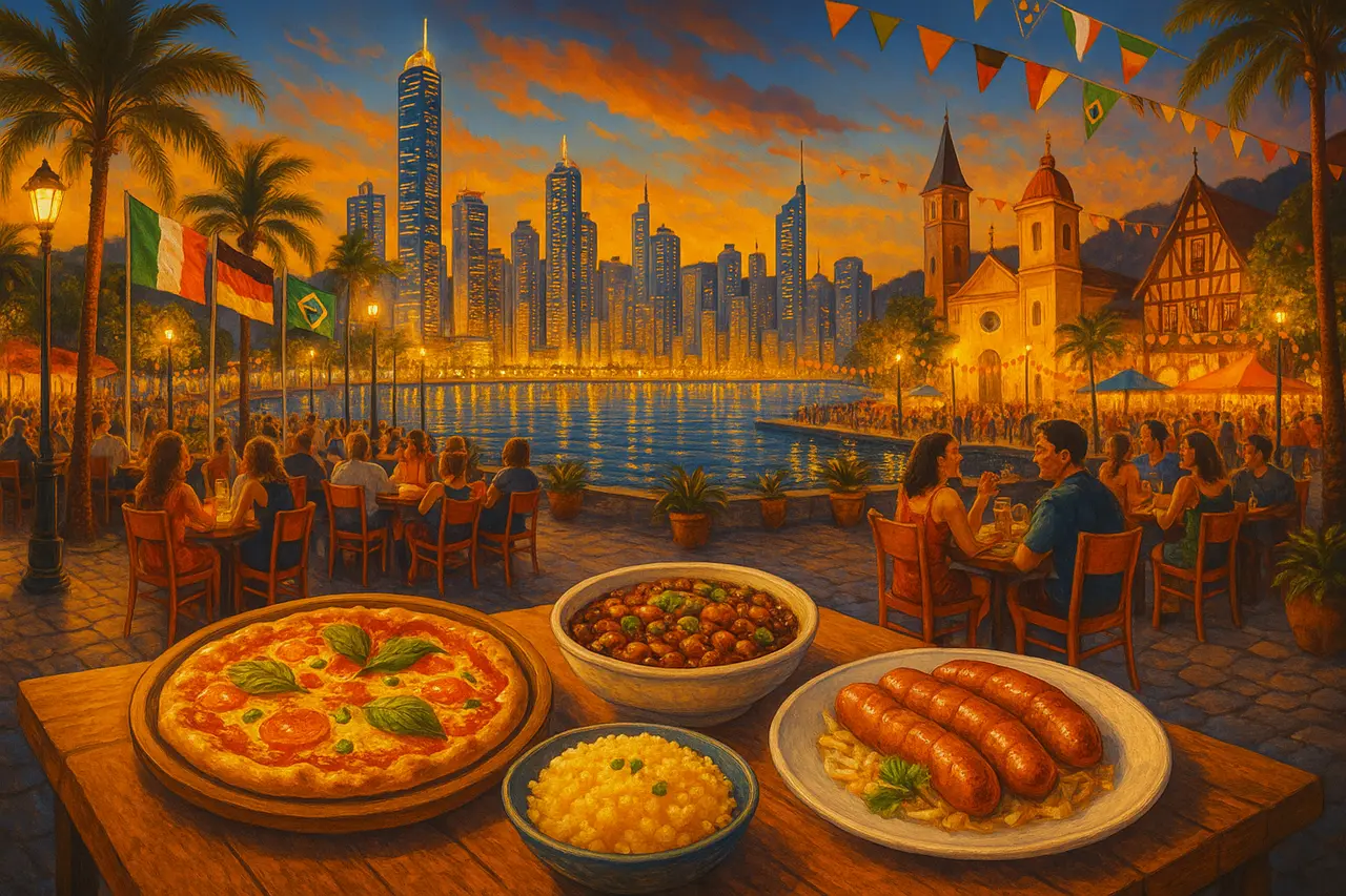 A Influência da Diversidade Cultural e Gastronômica na Valorização do Mercado Imobiliário em Balneário Camboriú