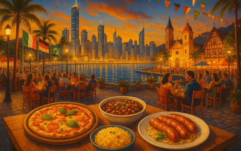 A Influência da Diversidade Cultural e Gastronômica na Valorização do Mercado Imobiliário em Balneário Camboriú