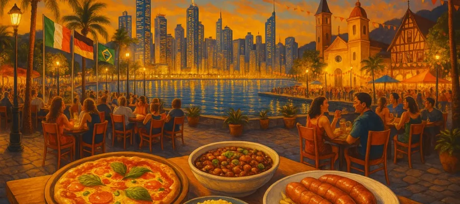 A Influência da Diversidade Cultural e Gastronômica na Valorização do Mercado Imobiliário em Balneário Camboriú