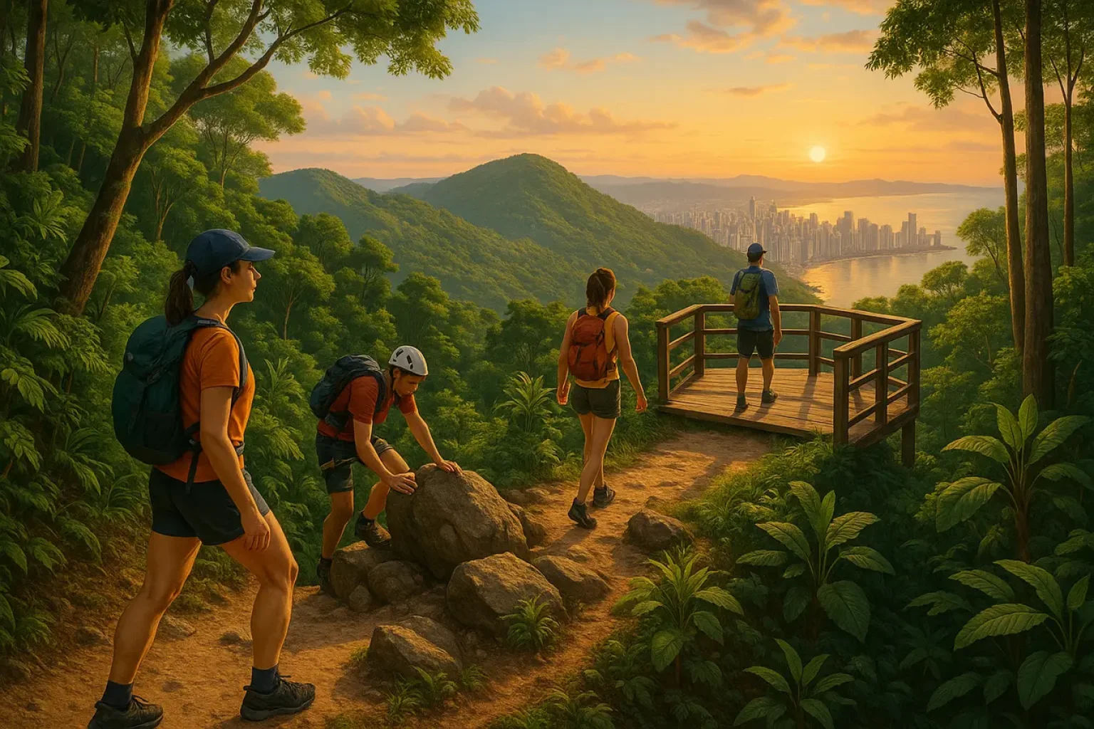 As Opções de Ecoturismo em Balneário Camboriú: Trilhas, Parques e Aventuras ao Ar Livre