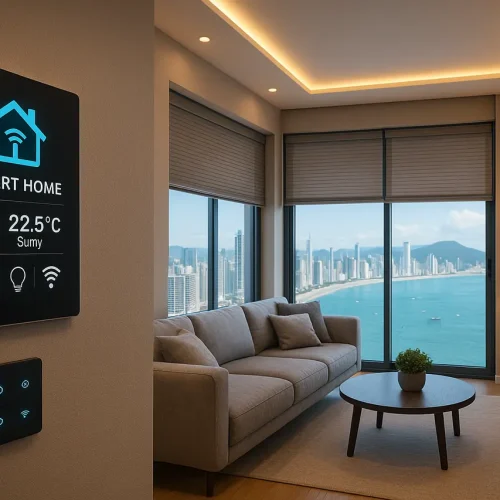 Mercado Imobiliário em Balneário Camboriú: Como as Tendências de Smart Homes Estão Revolucionando a Experiência do Comprador na Região