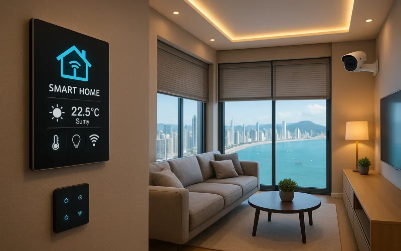 Mercado Imobiliário em Balneário Camboriú: Como as Tendências de Smart Homes Estão Revolucionando a Experiência do Comprador na Região