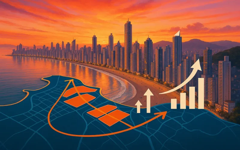 Mercado imobiliário de Balneário Camboriú: como a expansão urbana está moldando novas oportunidades de investimento na região
