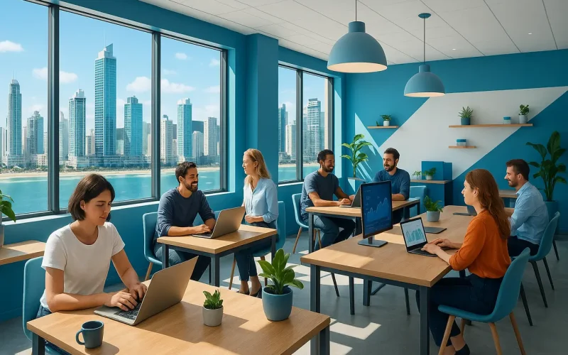 O Impacto do Crescimento dos Espaços de Coworking no Mercado Imobiliário de Balneário Camboriú: Novas Oportunidades para Investidores e Profissionais Autônomos