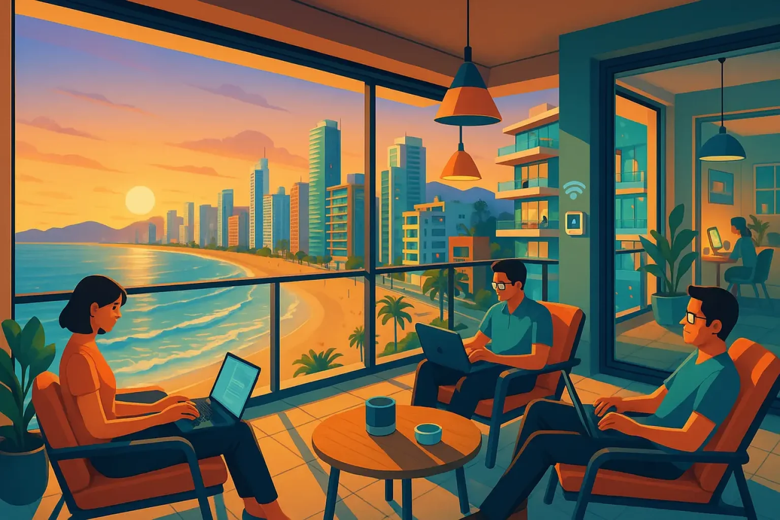 O Mercado Imobiliário de Balneário Camboriú e a Ascensão do Trabalho Remoto: Novas Demandas e Oportunidades de Investimento