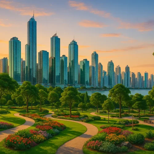 O impacto do crescimento das áreas verdes e parques urbanos na valorização do mercado imobiliário em Balneário Camboriú