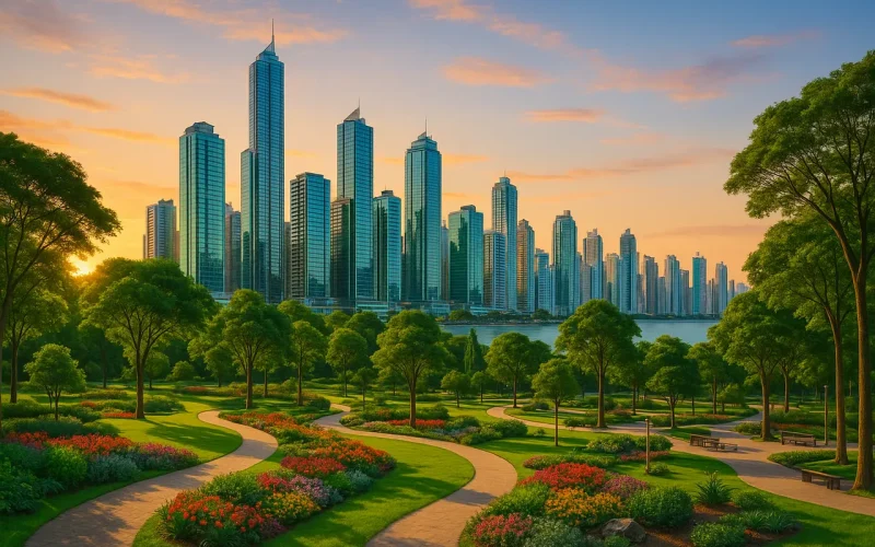 O impacto do crescimento das áreas verdes e parques urbanos na valorização do mercado imobiliário em Balneário Camboriú