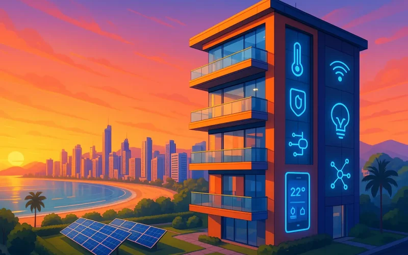 O papel da inovação tecnológica na personalização e automação dos imóveis residenciais em Balneário Camboriú